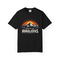Himalayas Sunrise Mountain T-shirt | Retro Sunset Peak Tee