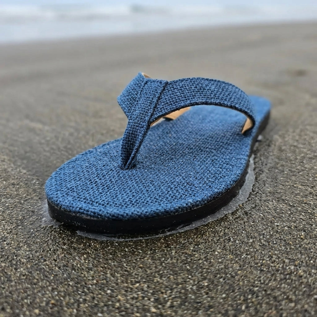 Handmade Hemp Flip Flops – Eco-Friendly Summer Slippers