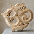 Sacred Om Wooden Wall Art