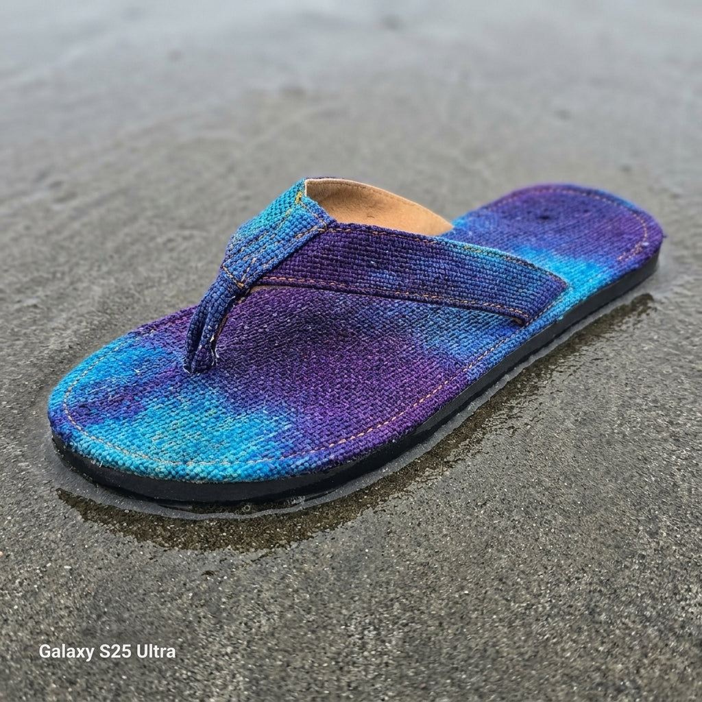 Handmade Hemp Flip Flops – Eco-Friendly Summer Slippers