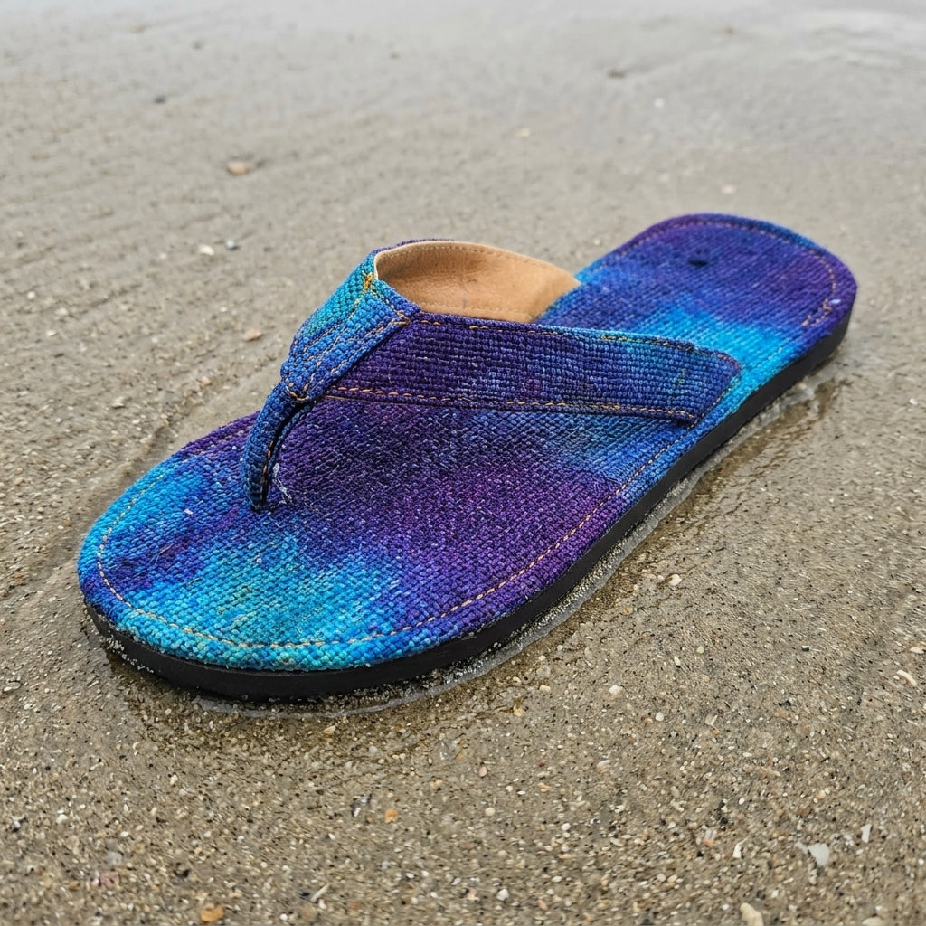 Handmade Hemp Flip Flops – Eco-Friendly Summer Slippers